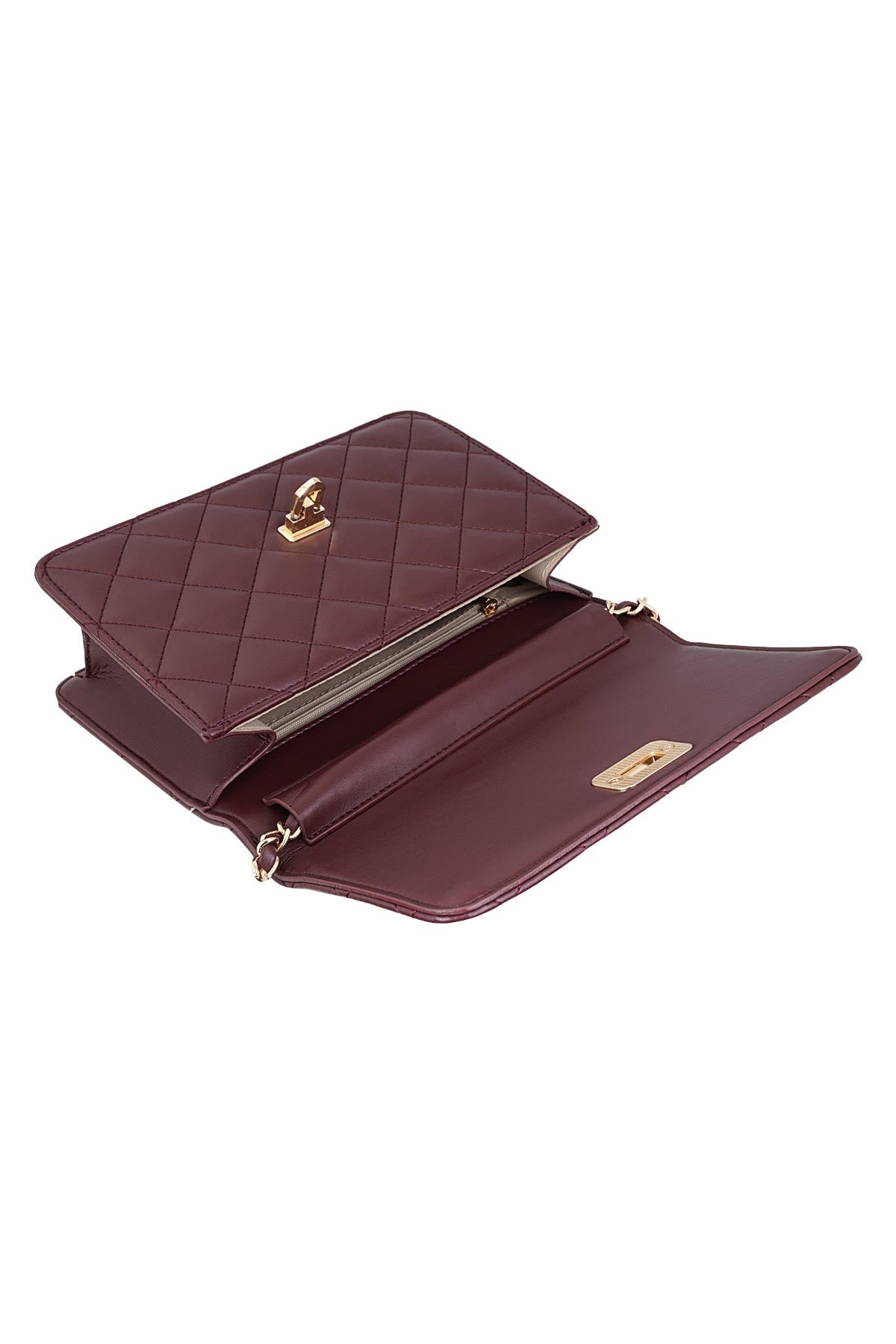 Classy tas - Wijnrood