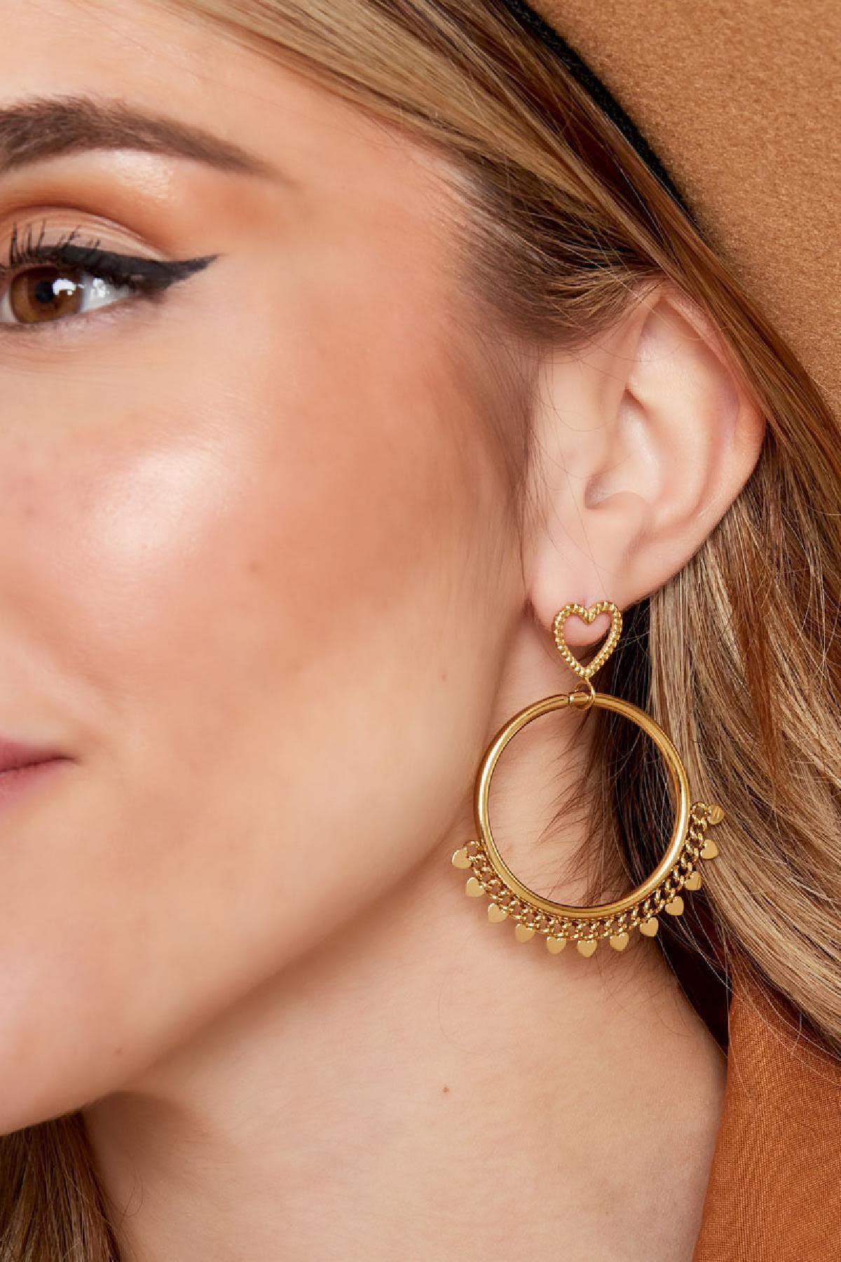 Earring - Jacobien Silver/Gold