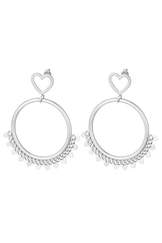 Earring - Jacobien Silver/Gold