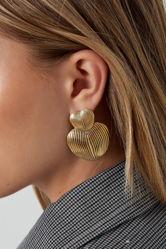 Earring - Pauline - Gold/Silver
