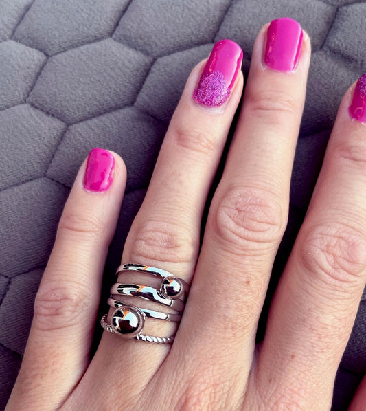 Ring - Layers Silver